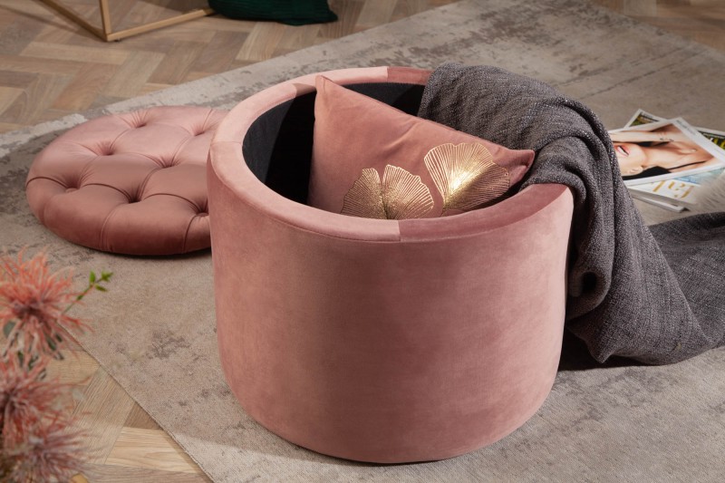 Taburet BAROCK ROUND ALTROSA