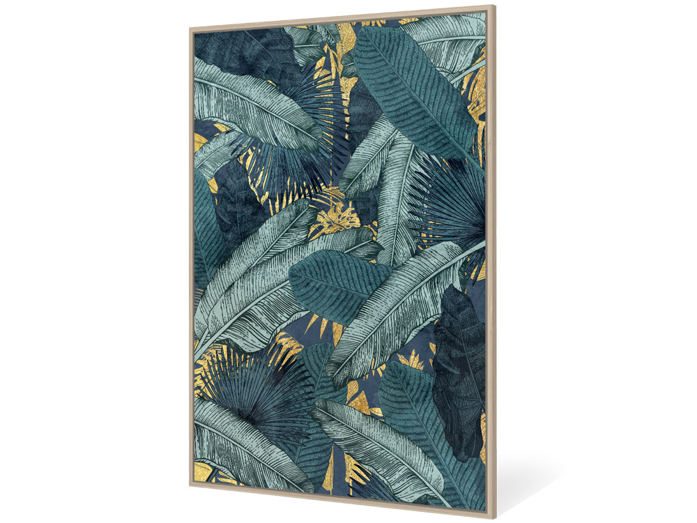 Obraz TYRKYS FOLIAGE