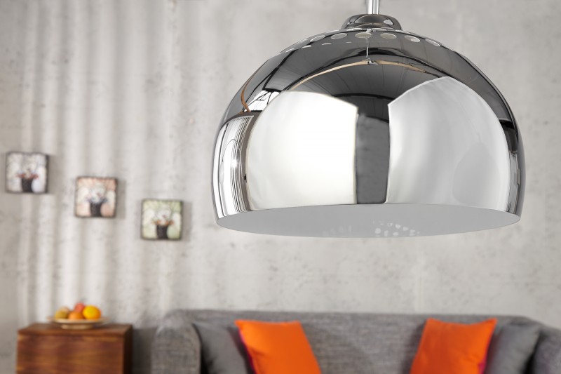 Závěsná lampa CHROME BALL