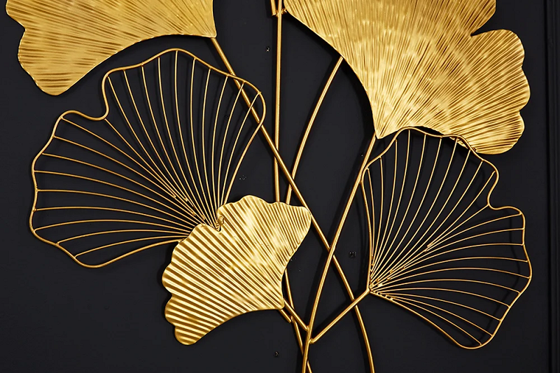 Dekorace GINKGO GOLD BIG