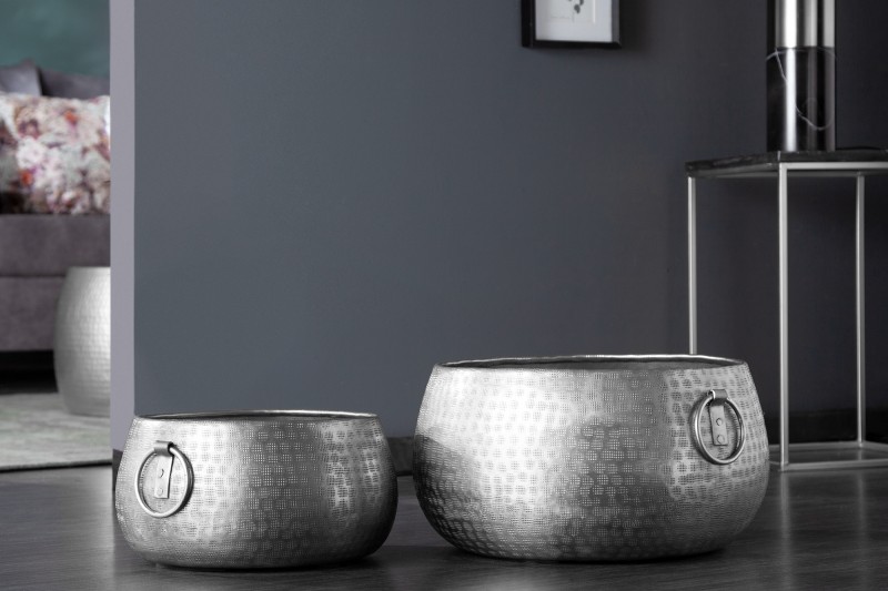 Květináč SATUN SILVER 29