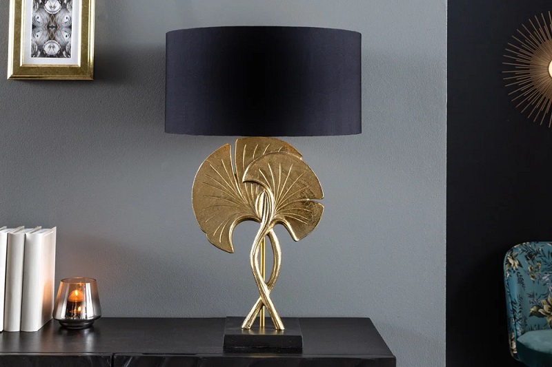 Stolní lampa GINKGO BLACK