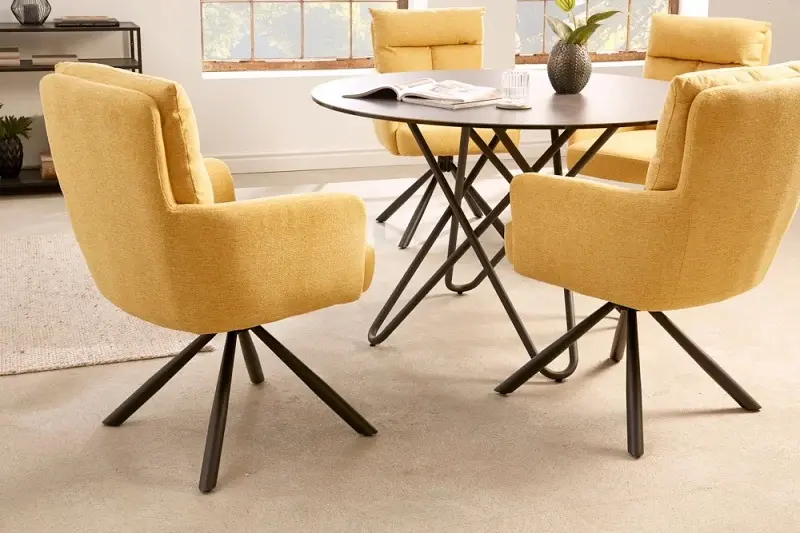 Křeslo EVEREST II MUSTARD