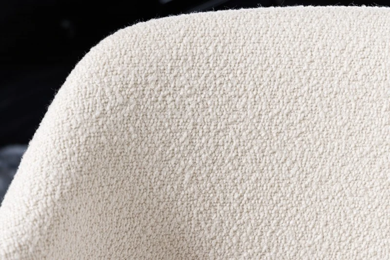 Židle TEDDY BOUCLE WHITE