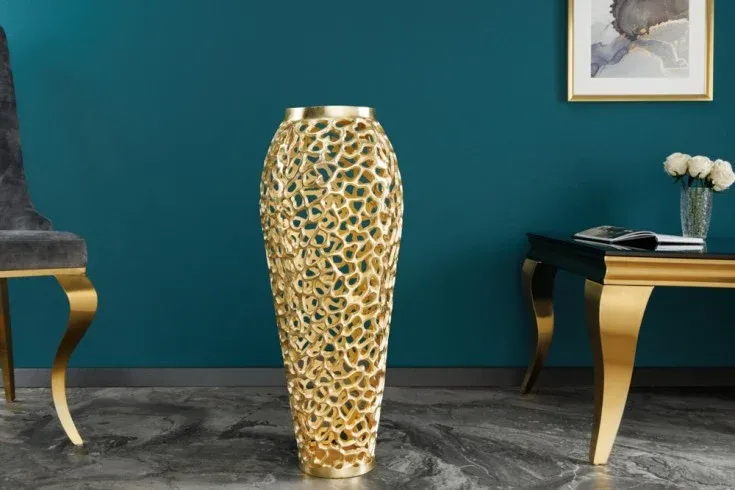 Váza LEAFNET GOLD 65