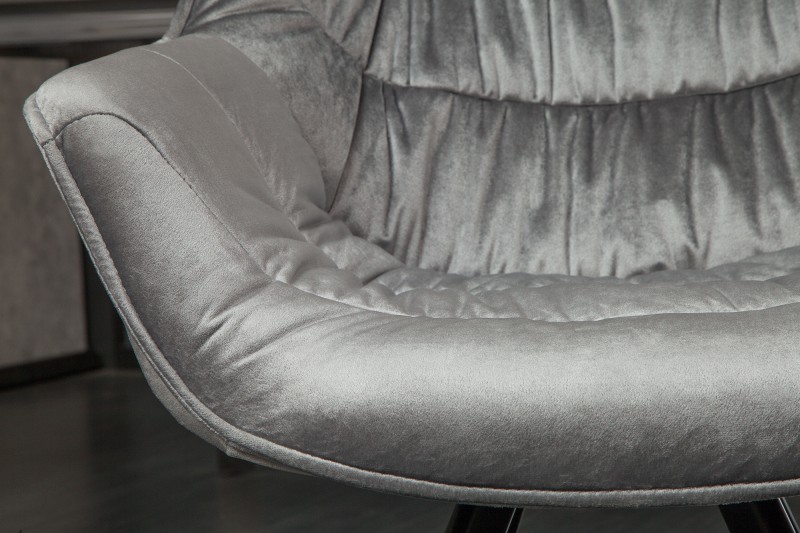 Židle DUTCH SAMT GREY