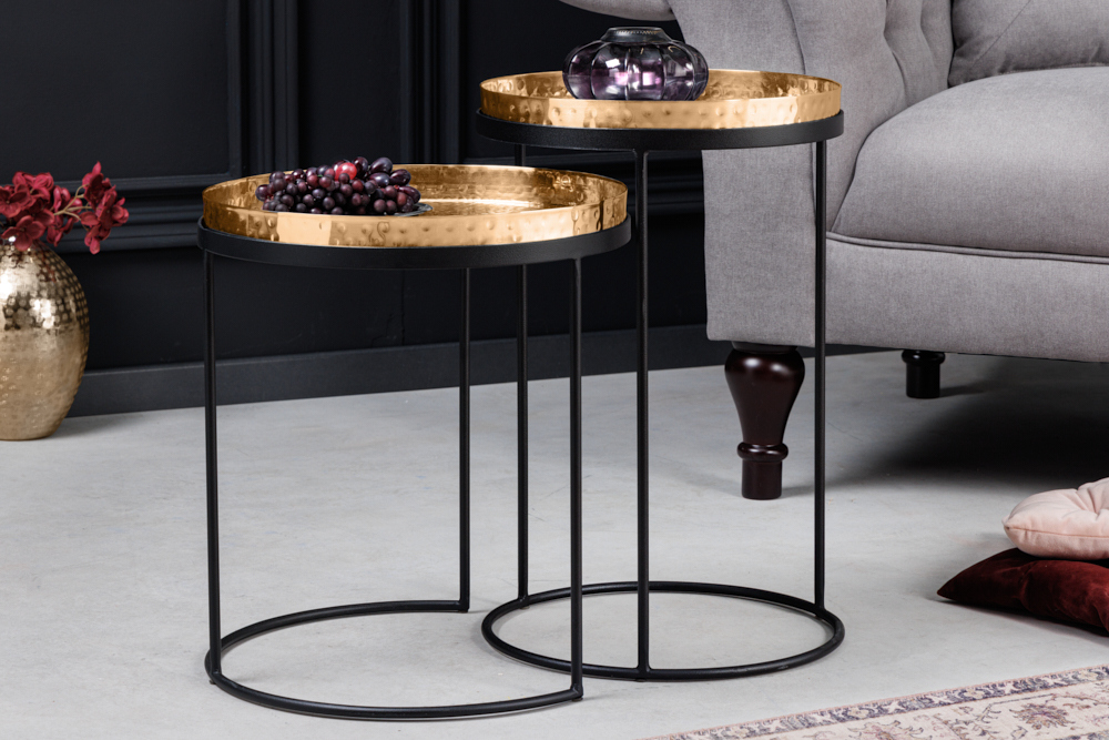Sada stolků ORIENT GOLD II