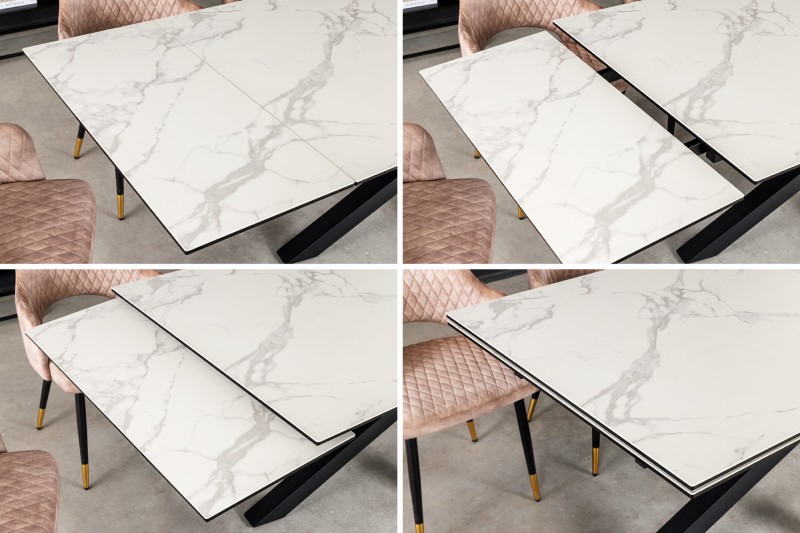 Jídelní stůl Marvel White Mramor 260
