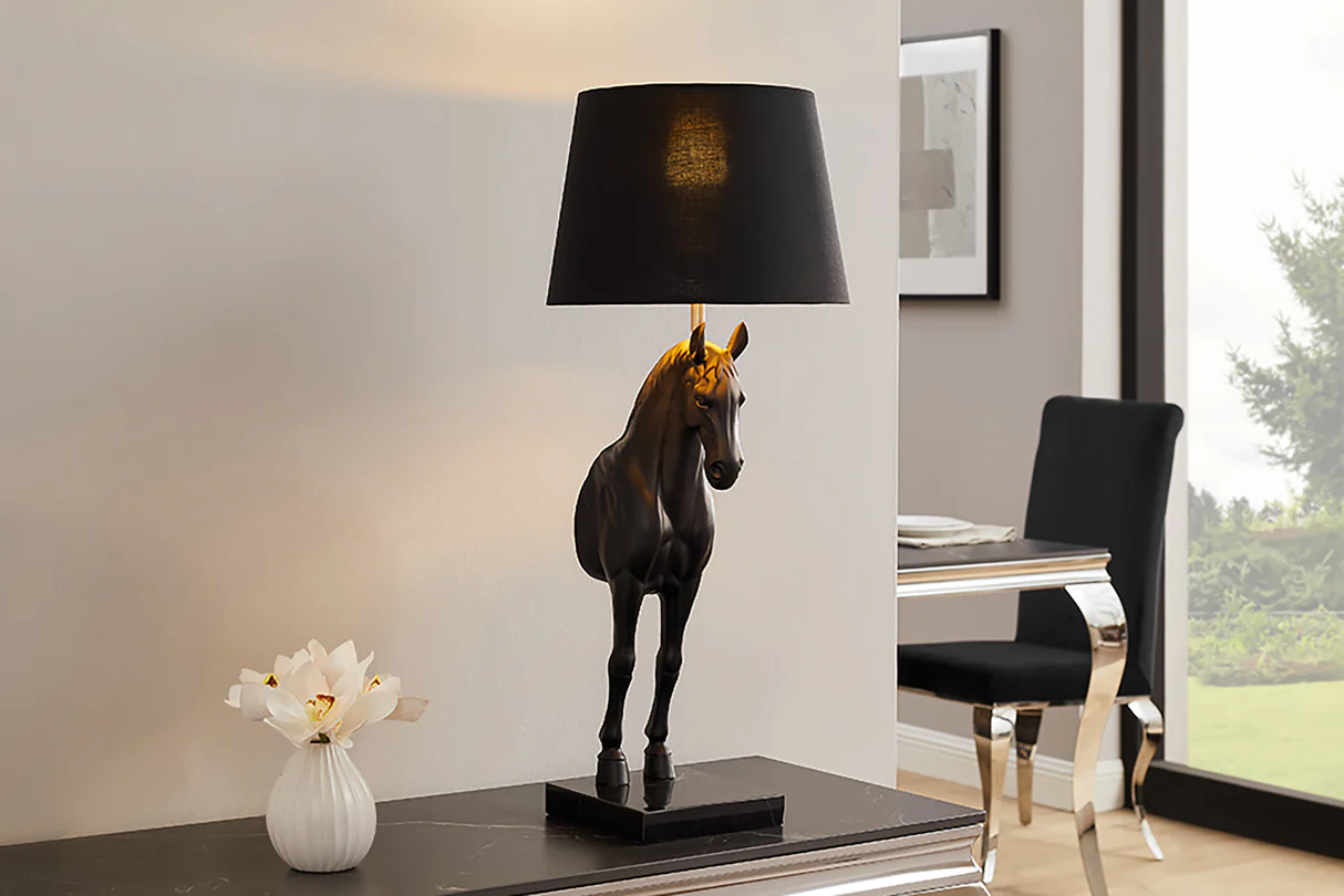 Stolní lampa BLACK HORSE 