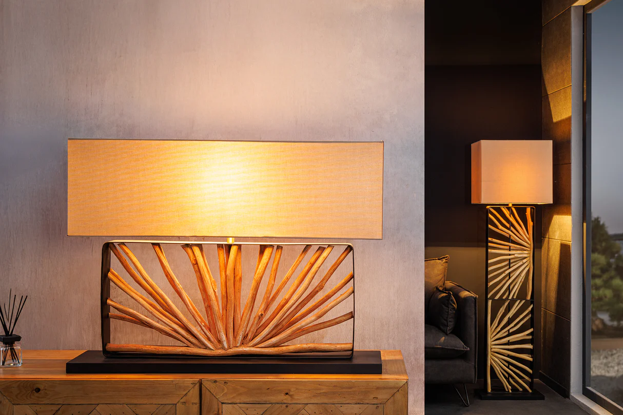 Lampa Logan Wood