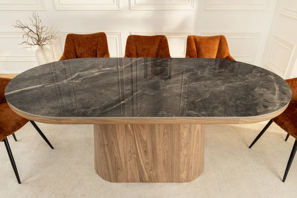 Jídelní stůl Unique Walnut 200