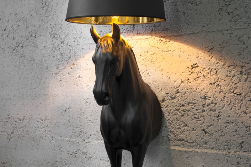 Stojací lampa BLACK HORSE