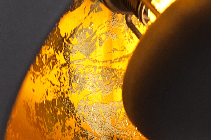 Závěsná lampa STUDIO 3 GOLD