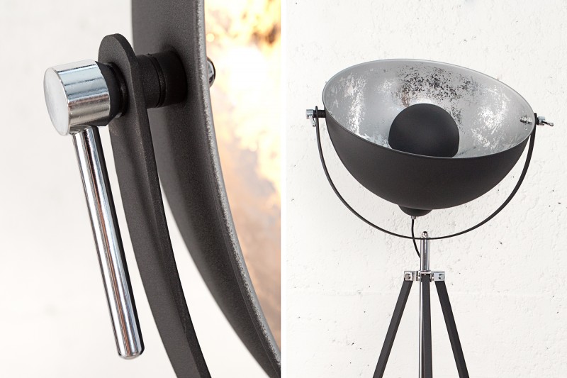 Stojací lampa STUDIO SILVER 160