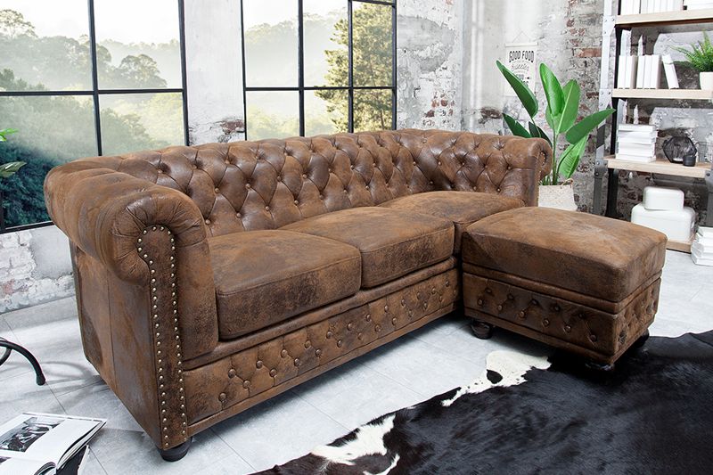 Sedačka CHESTERFIELD 3 VINTAGE