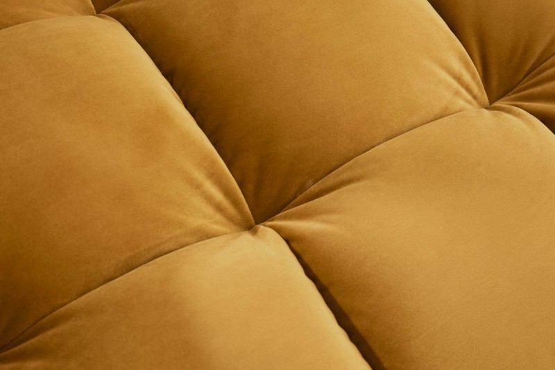Rohová sedačka VELVET CORNER MUSTARD