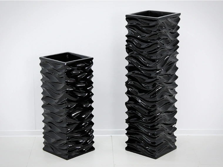 Květináč CUBICON BLACK 70