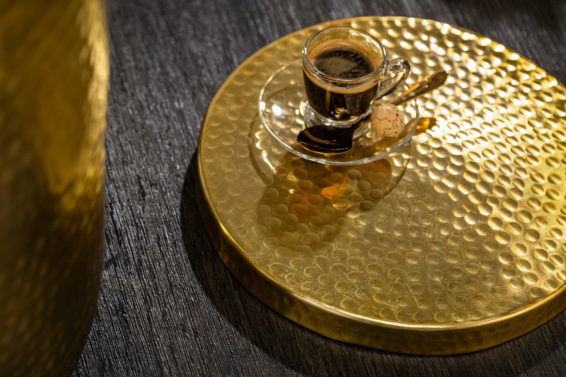 Konferenční stolek HERMES GOLD SMALL