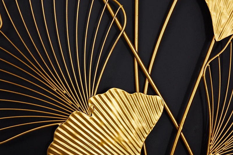 Dekorace GINKGO GOLD BIG