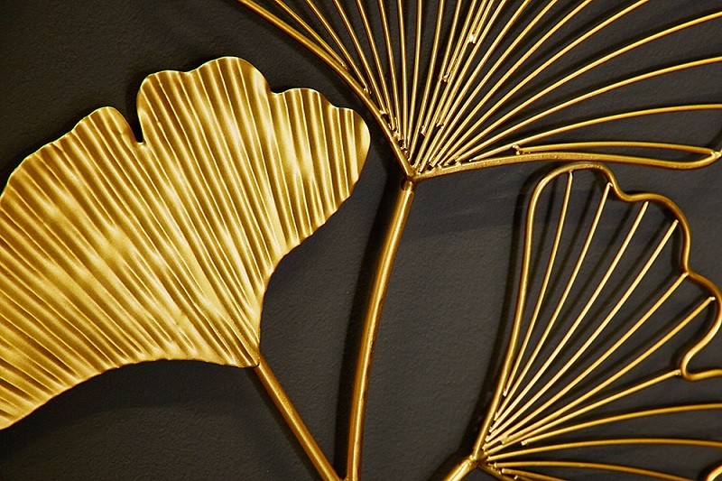 Dekorace GINKGO GOLD TRIO