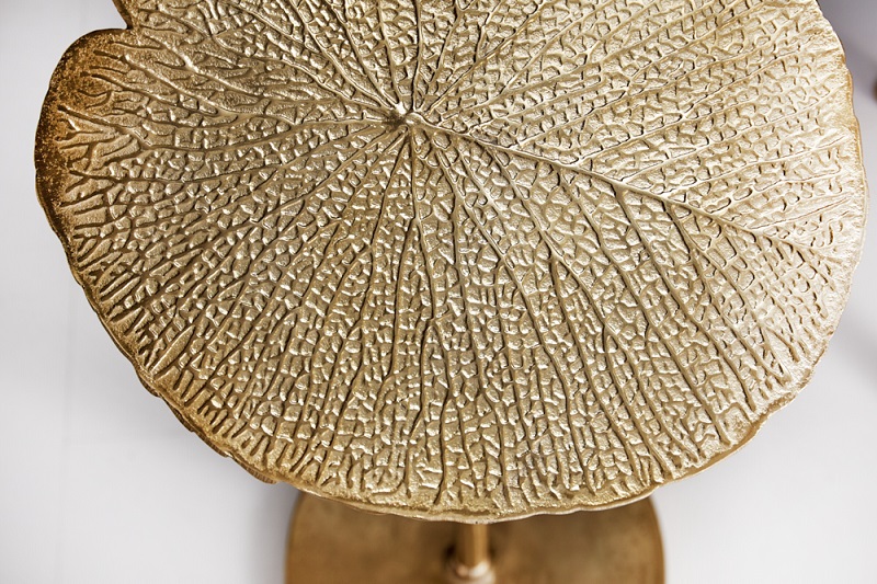 Stolek WATERLILY GOLD