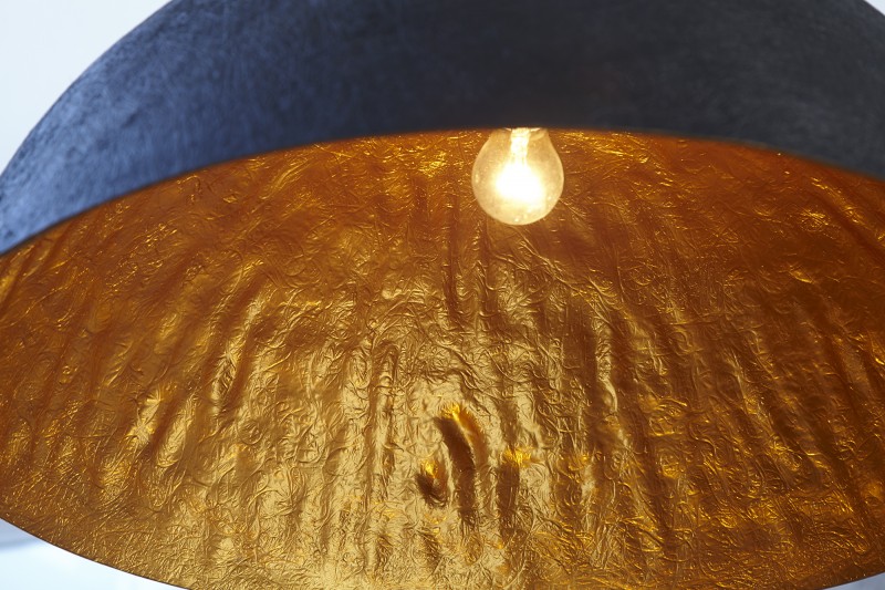 Závěsná lampa GLOW BLACK GOLD 50