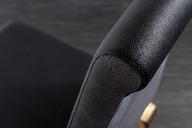 Židle BAROCK GOLD BLACK