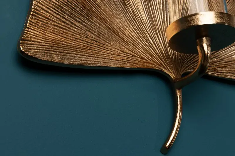 Svícen GINKGO GOLD