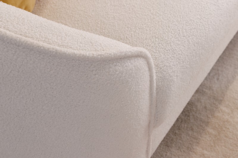 Sedačka DIVO BOUCLE WHITE
