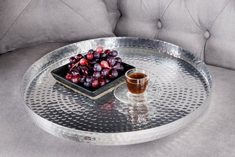 Sada stolků ORIENT SILVER