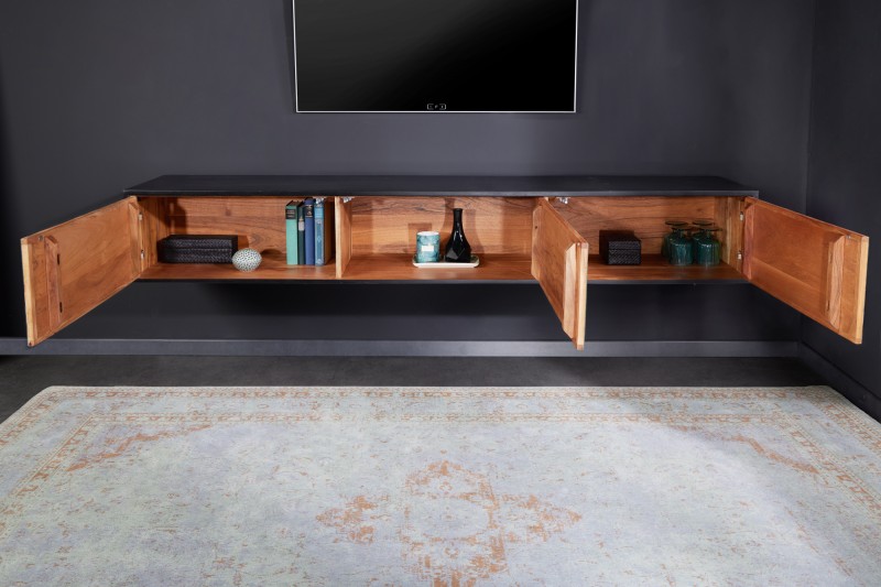 TV stolek Mountain Black