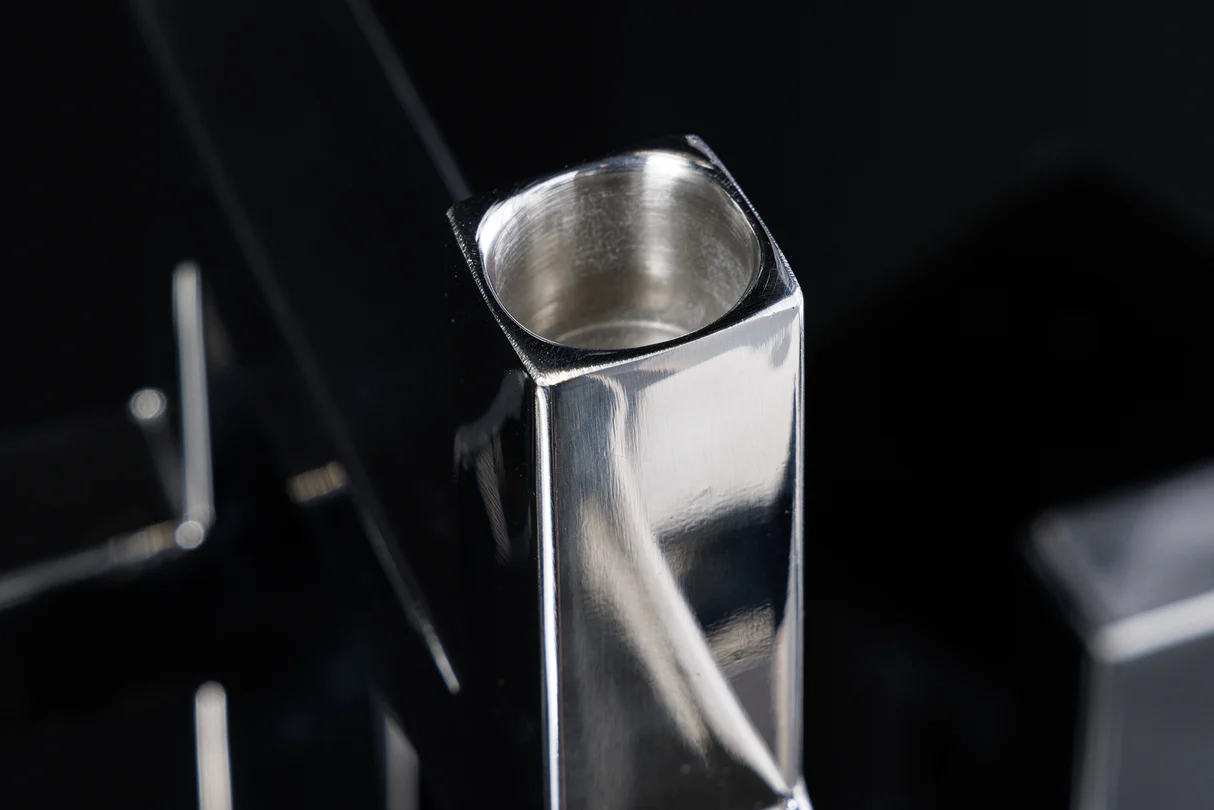 Svícen Candel Abstract Silver