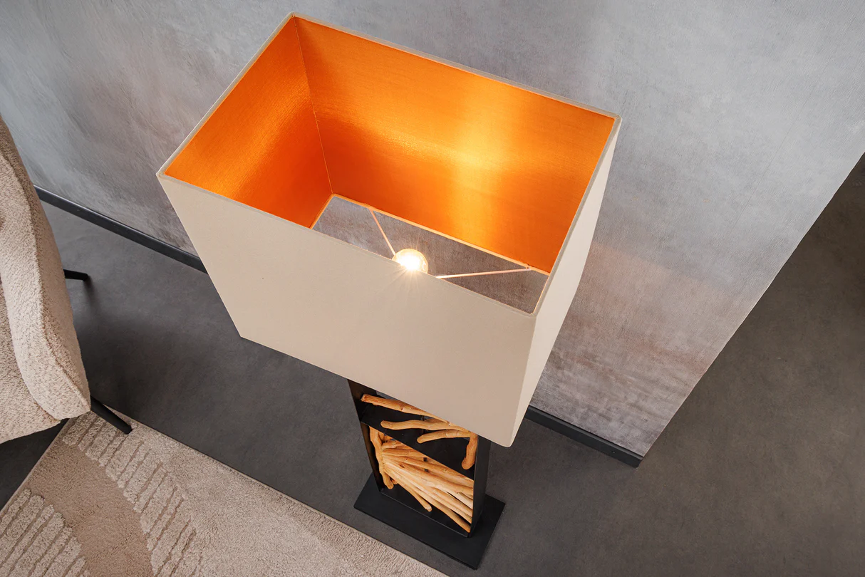 Stojanová lampa Logan Wood