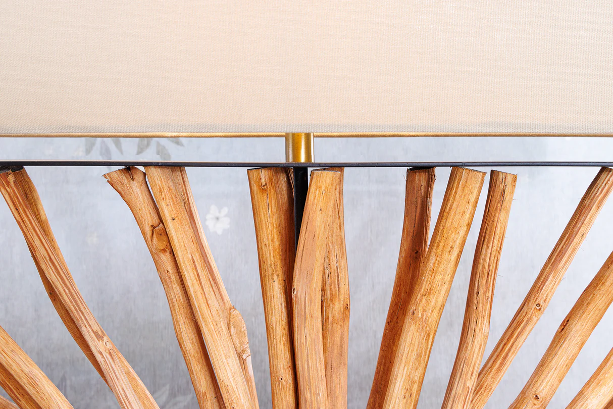 Lampa Logan Wood