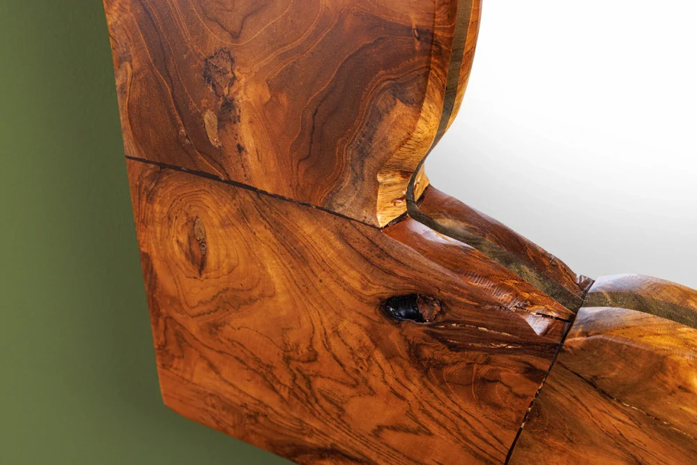 Zrcadlo Teak Root