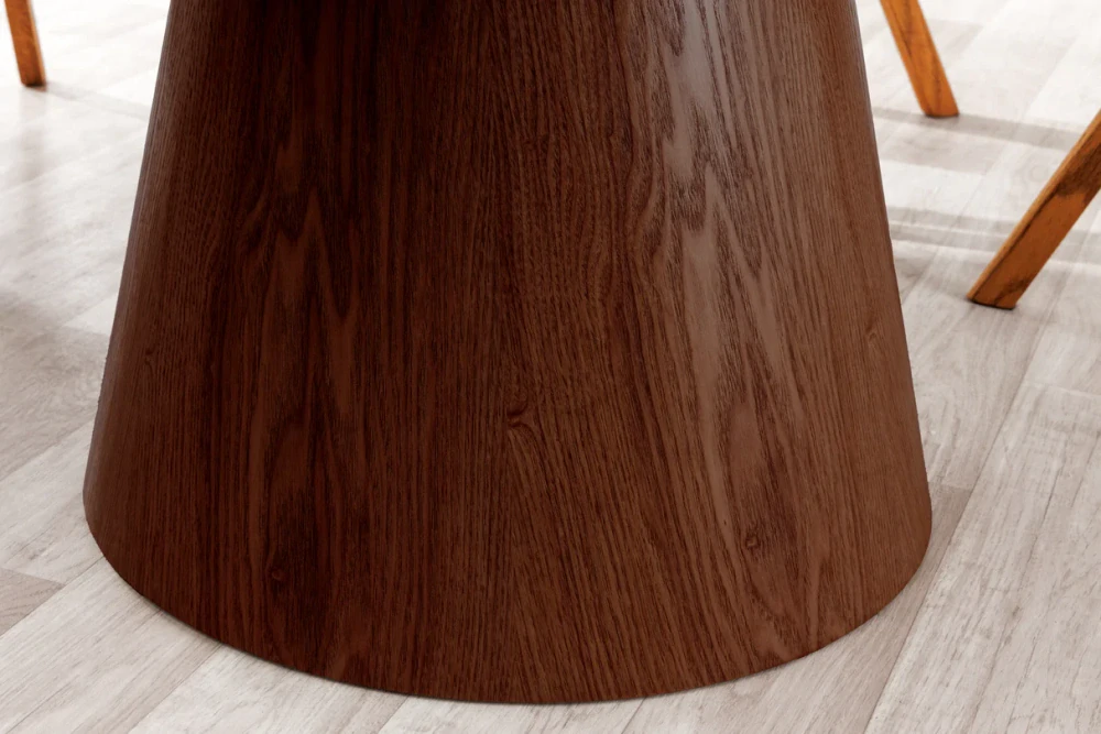 Jídelní stůl Unique Round 120 Walnut