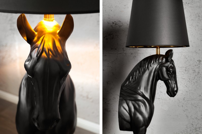Stojací lampa BLACK HORSE
