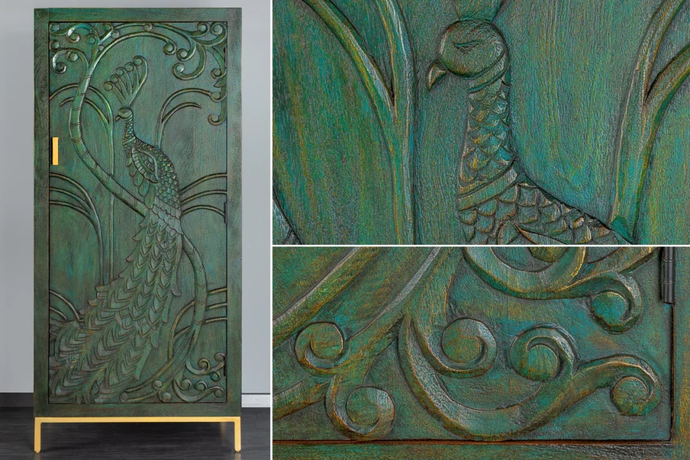 Skříňka Peacock Dark Green