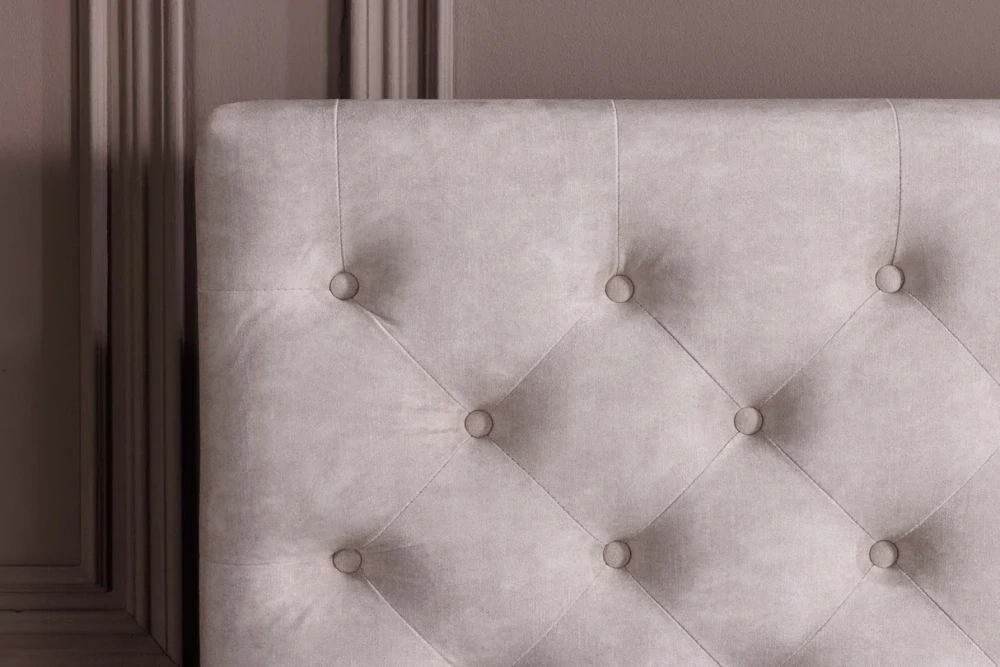 Postel PARISE CHESTERFIELD VELVET BEIGE 180