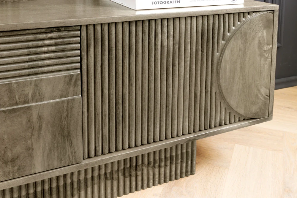 TV stolek Art Deco Grey