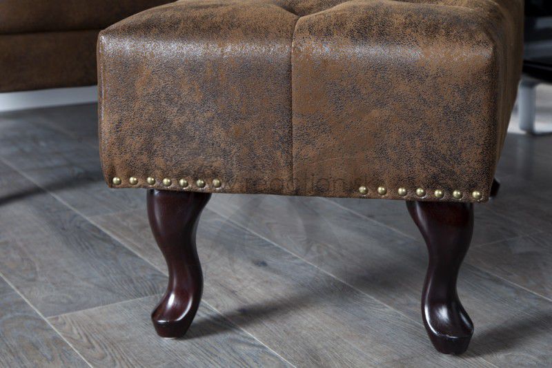 Taburet CHESTERFIELD STOOL VINTAGE