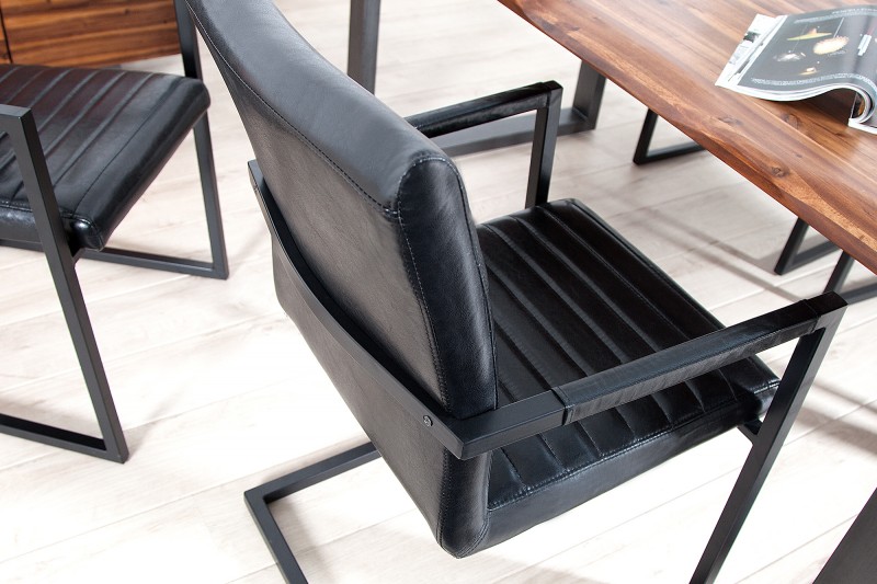 Židle IMPERIAL ANTIK BLACK