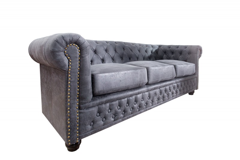 Sedačka CHESTERFIELD 3 GREY