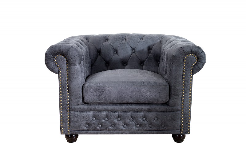 Křeslo CHESTERFIELD GREY