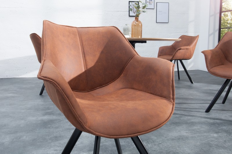 Židle DUTCH RETRO ANTIK BROWN