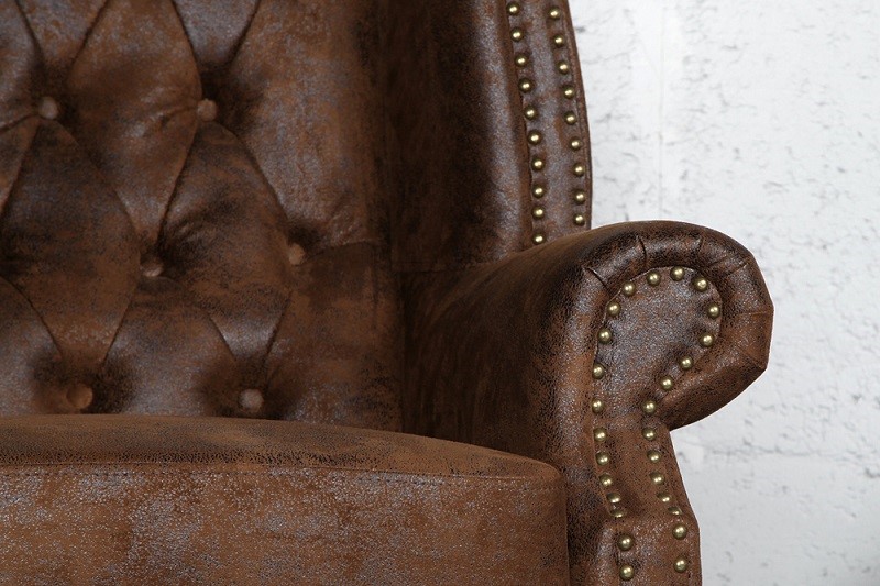 Křeslo Chesterfield Old Vintage