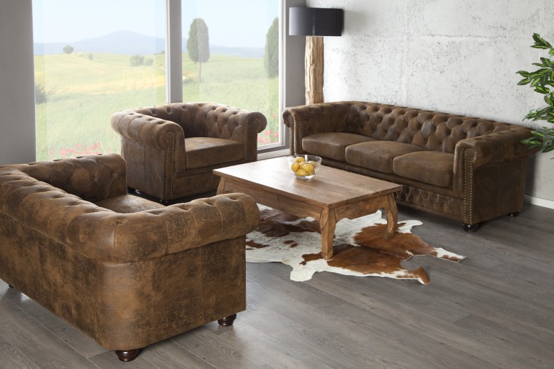 Sedačka CHESTERFIELD 3 VINTAGE