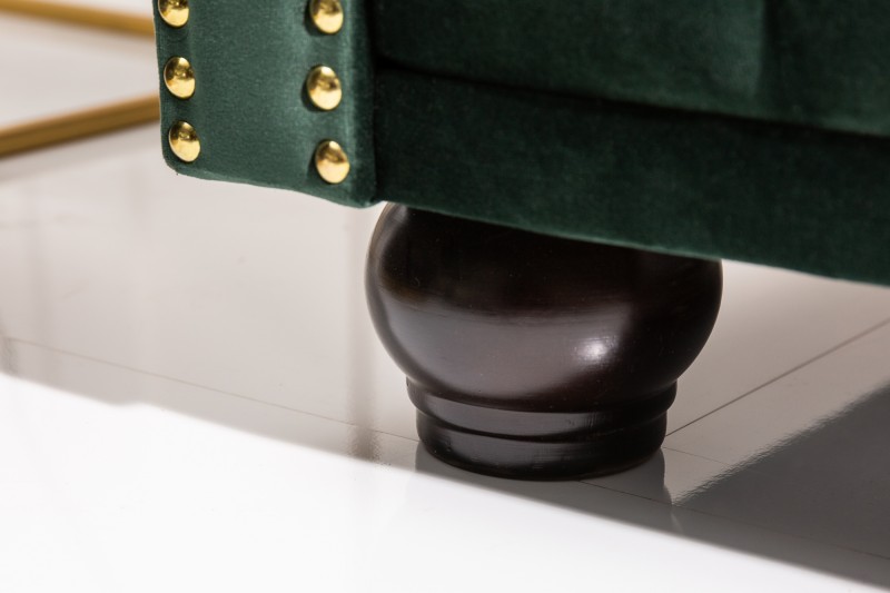 Sedačka CHESTERFIELD SAMT GREEN