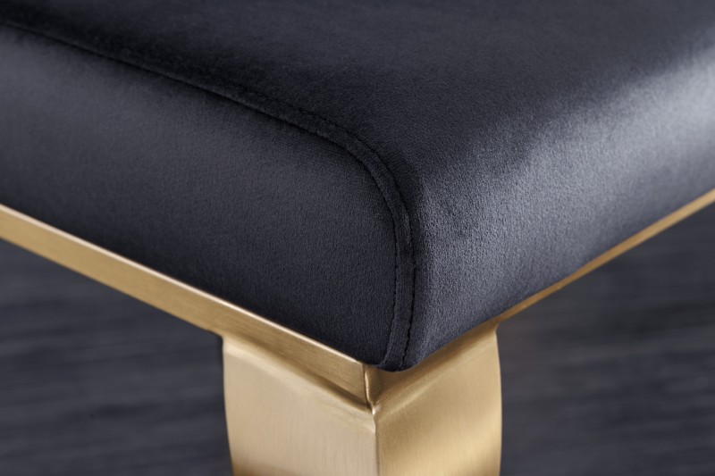 Židle BAROCK GOLD BLACK
