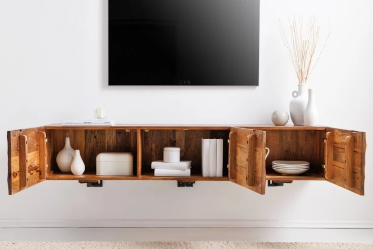 TV stolek  SCORPION NATURAL WALL